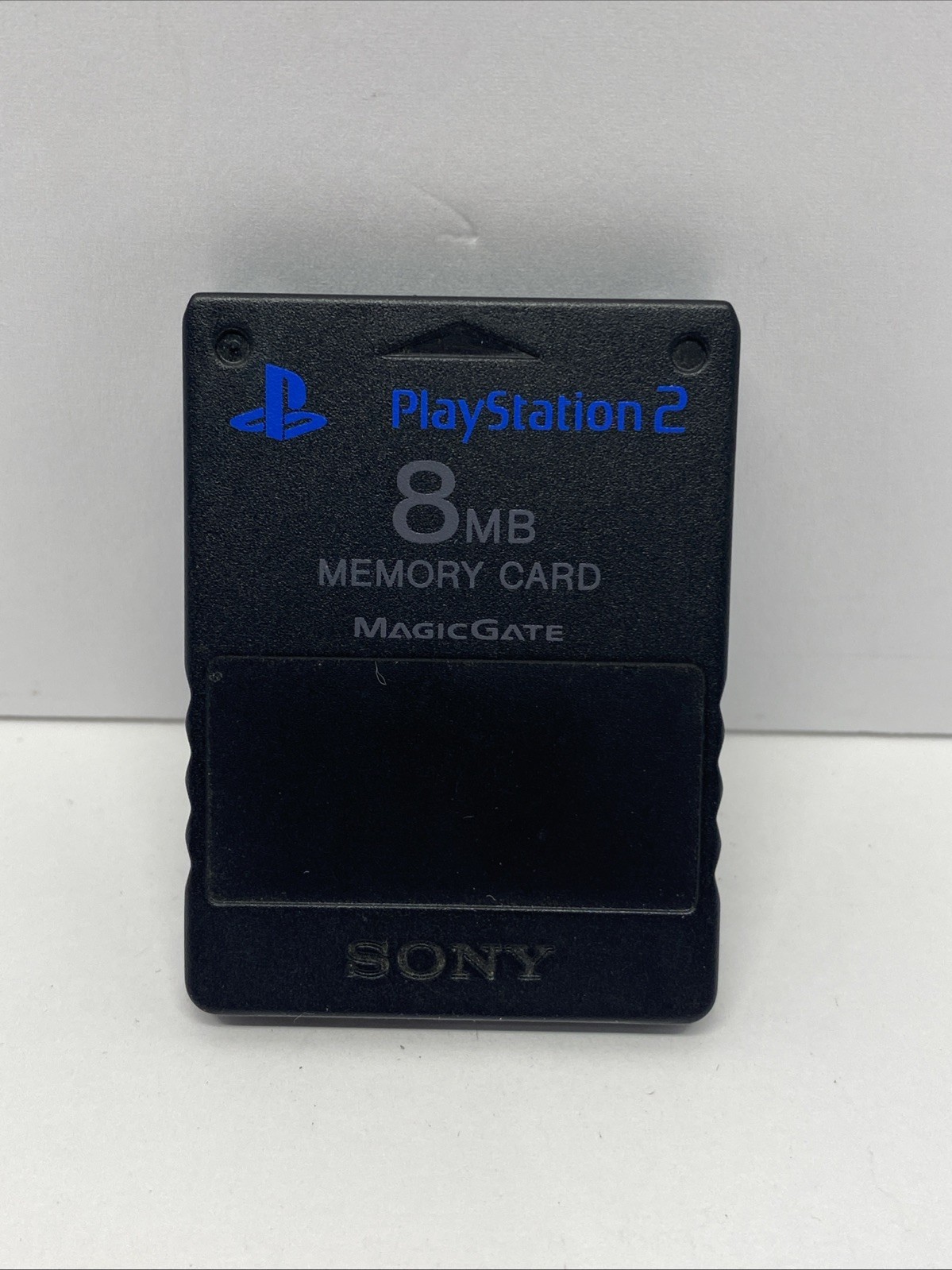 Official Sony PlayStation 2 PS2 Memory Card OEM SCPH-10020 Magic Gate 8MB Black