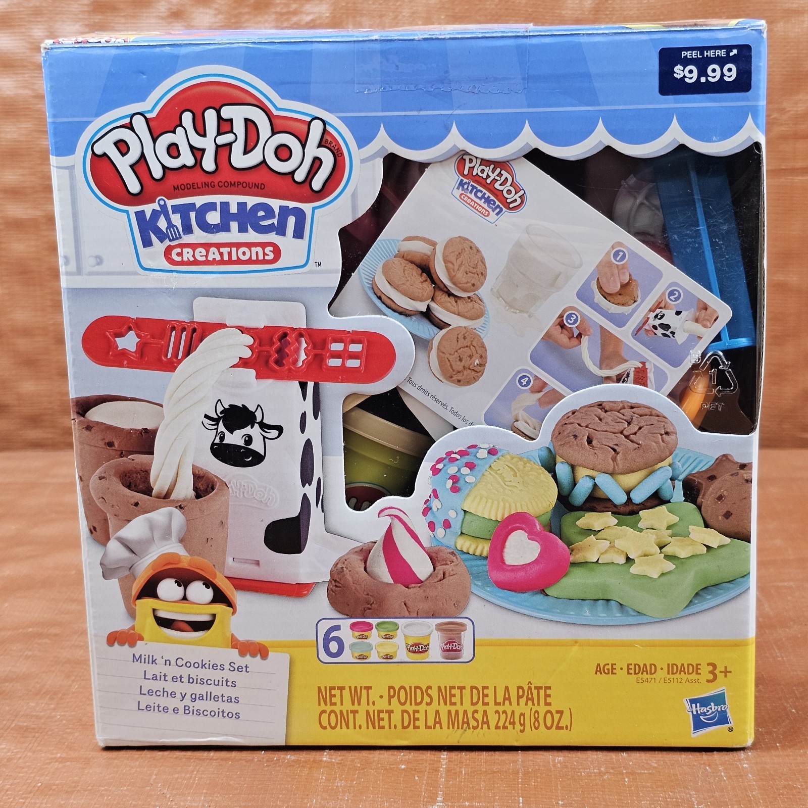 Play-Doh Kitchen Creations Milk and Cookies Set e5471
