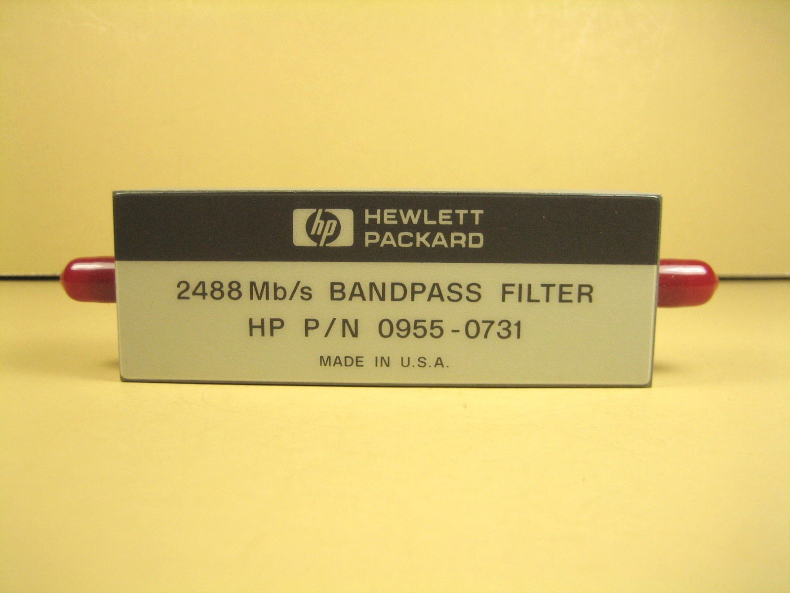 HP Agilent  0955-0731  Bandpass Filter  2488Mb/s