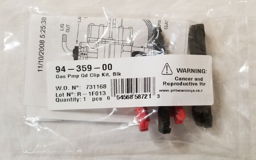 Shur Flo Shurflo Gas Pump Clip Kit Set QD Clip Kit 94-359-00 9435900