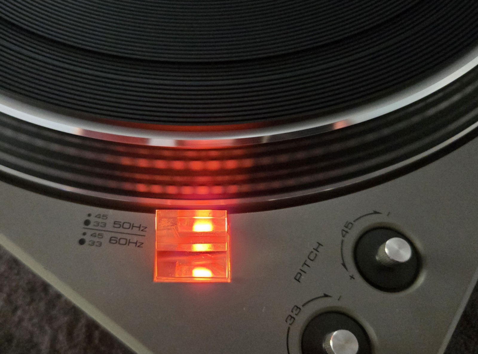 Technics Direct Drive SL-1500 Manual Turntable, Serviced, Recapped.