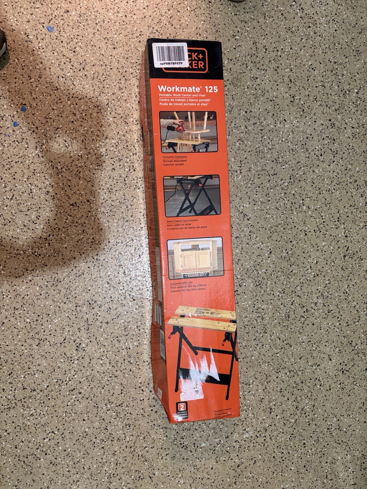 Black and Decker Workmate 125 Portable Work Bench 350 pound capacity