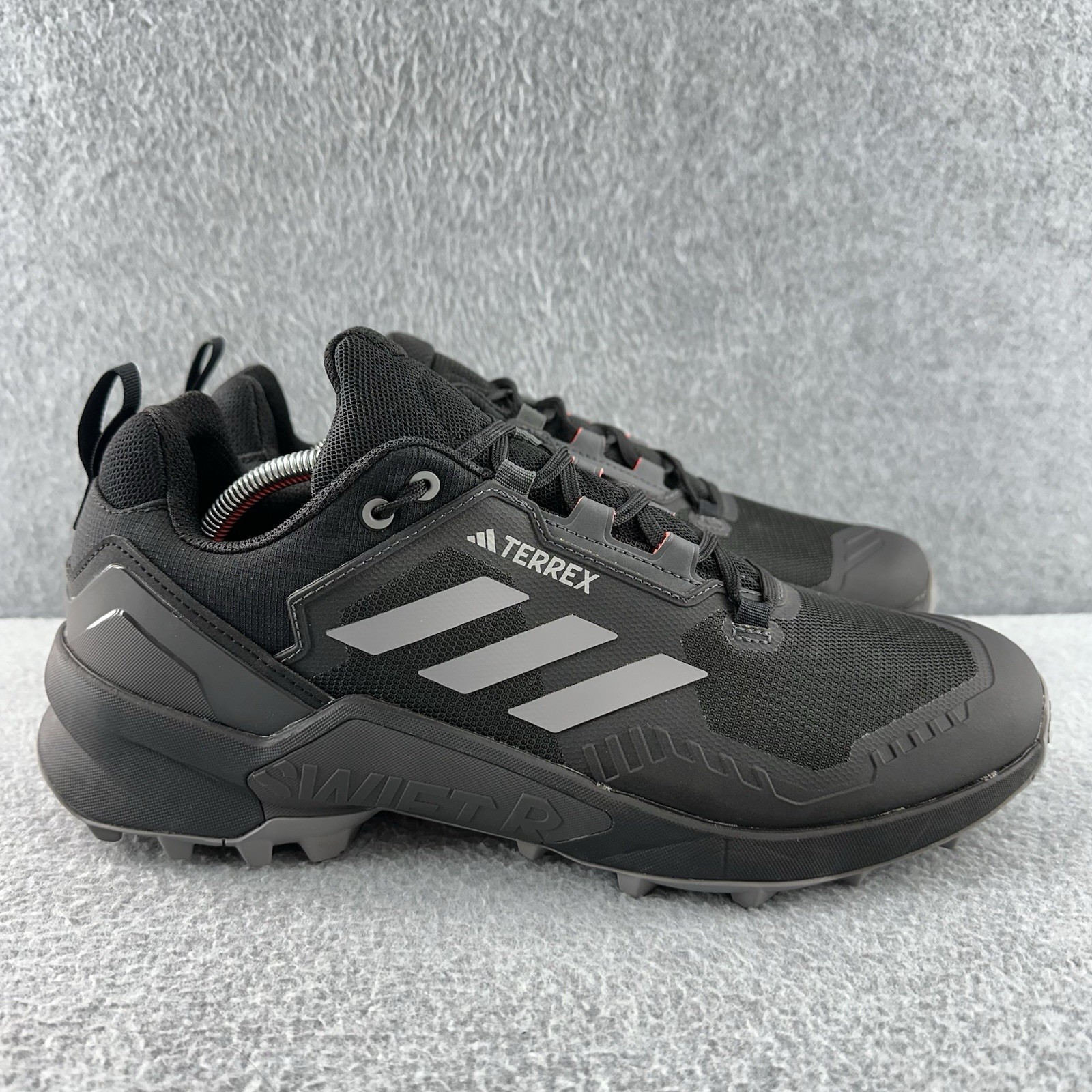 Adidas Terrex Swift R3 Shoes Mens Size 11.5 Black Trail Running Hiking Sneakers