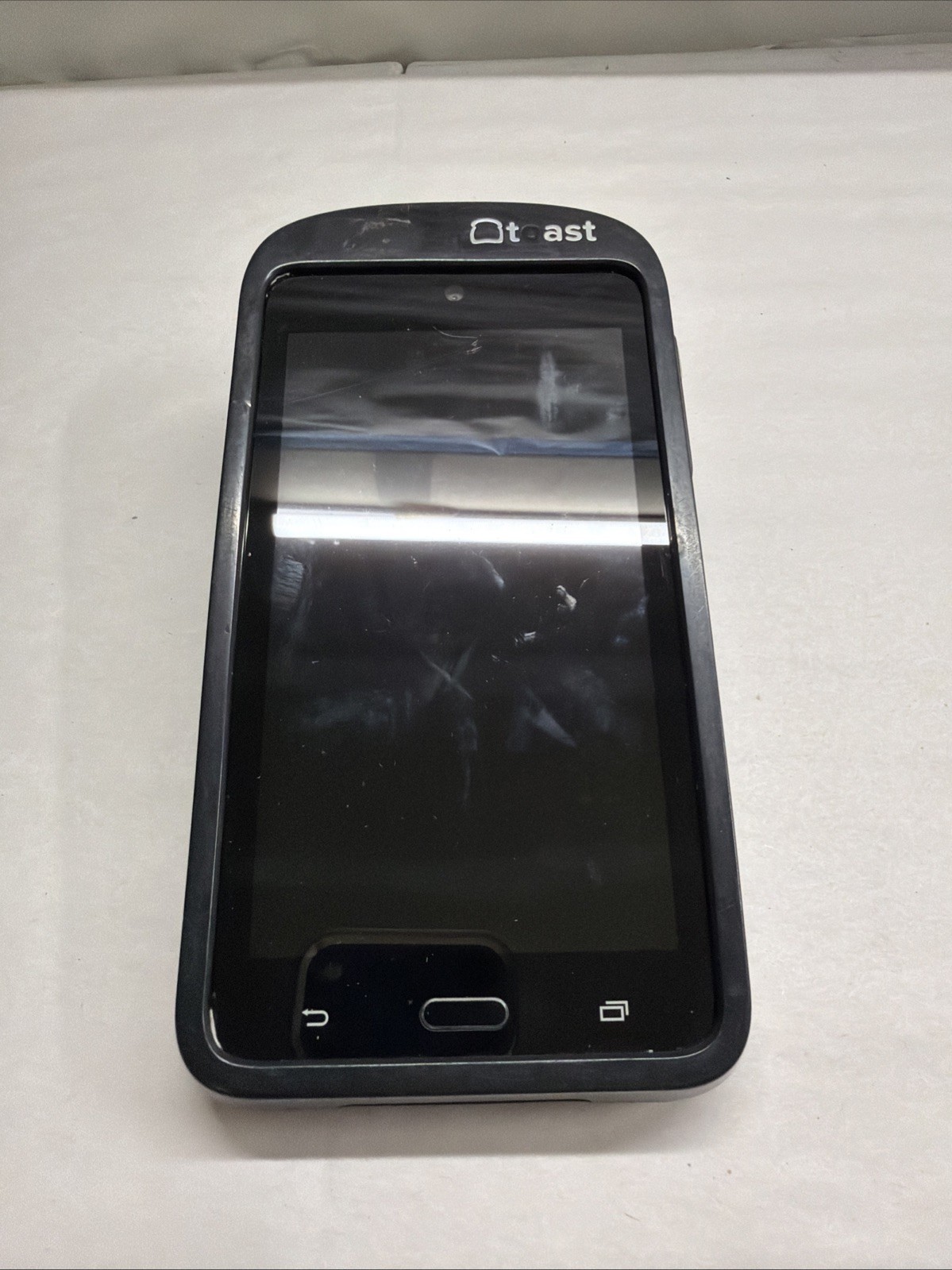 Toast GO 1 (TG100) Handheld POS Fair Condition Crack Across Screen