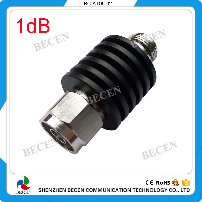 rf 5W N 1db Attenuator male to female Coaxial Attenuator N-JK DC-3GHz 50ohm