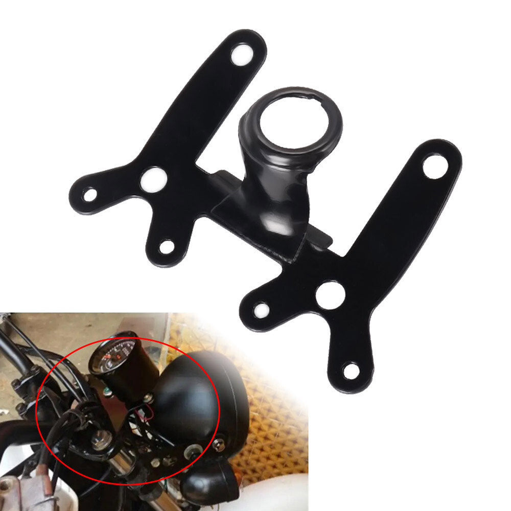 Universal Motorcycle Instrument Bracket Tachometer Speedometer Odometer Mount