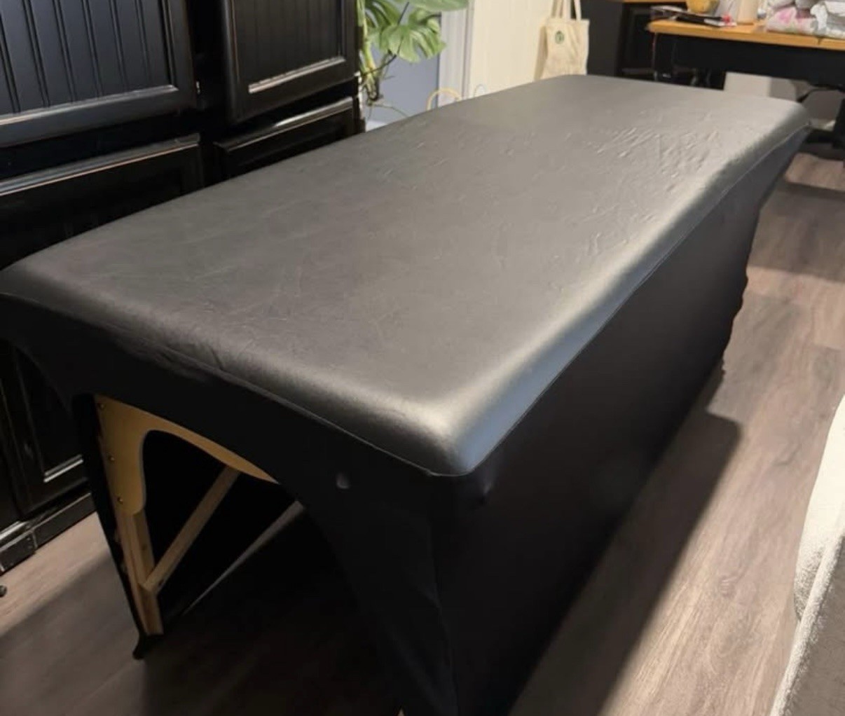 Portable Folding Massage Table Basic Black With Head, Arm Rest