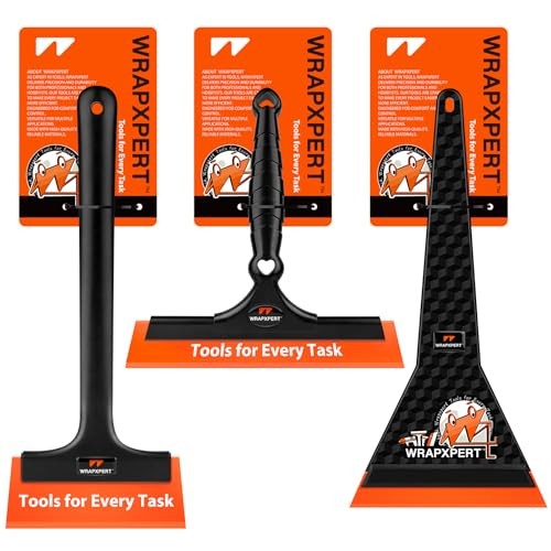 Window Tint Tools Kit, 3 Pack Window Tint Squeegee for Windshield Auto