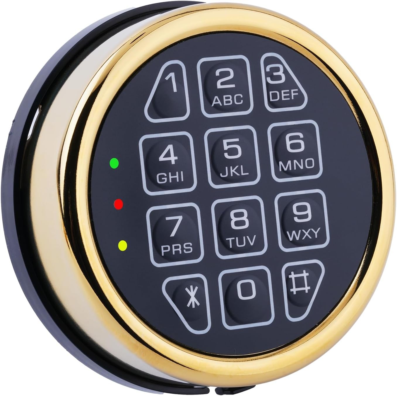 Safe Lock Replacement with Solenoid Lock Upgrade Electronic Digital Golden Lock