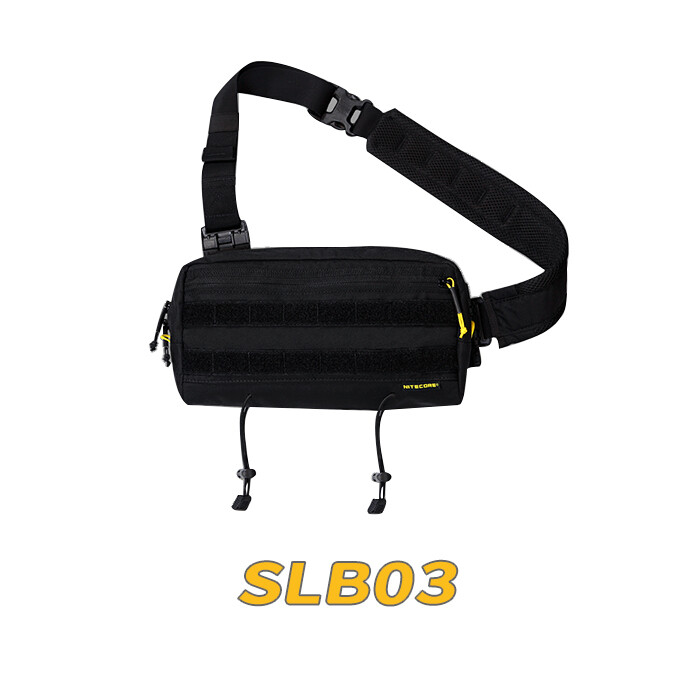 Nitecore SLB03 Sling Crossbody Waist 1.6L Bag - Black