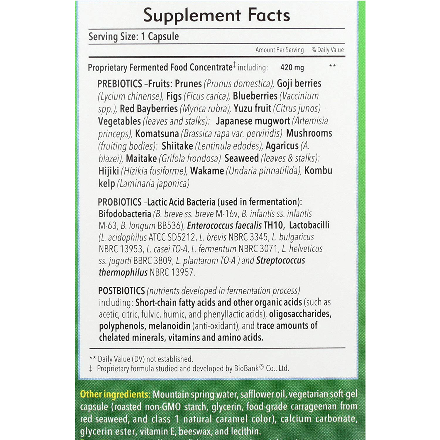 Essential Formulas Dr. Ohhira's Probiotics Original Formula, 30 Capsules