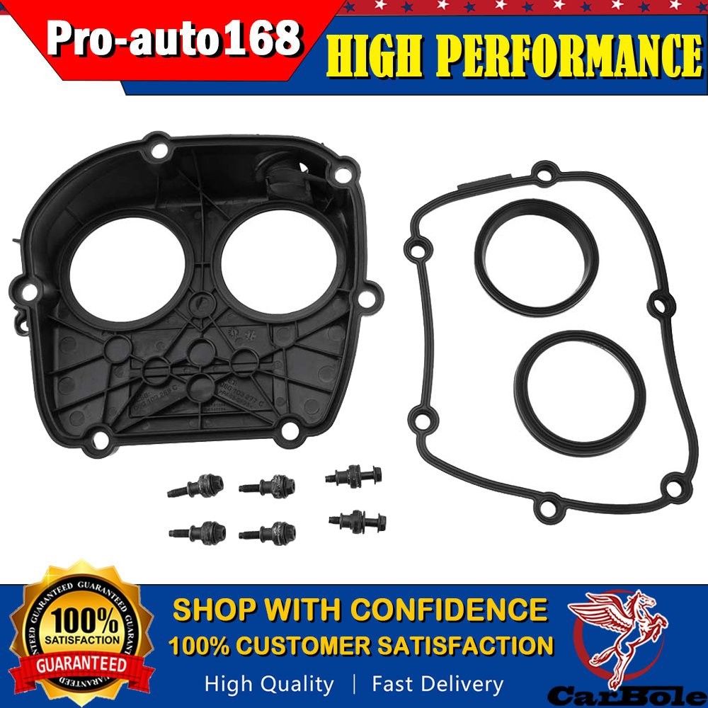 Engine Upper Timing Cover Gasket Kit For VW Golf GTI Audi A4 A5 1.8 2.0 CJE CNC