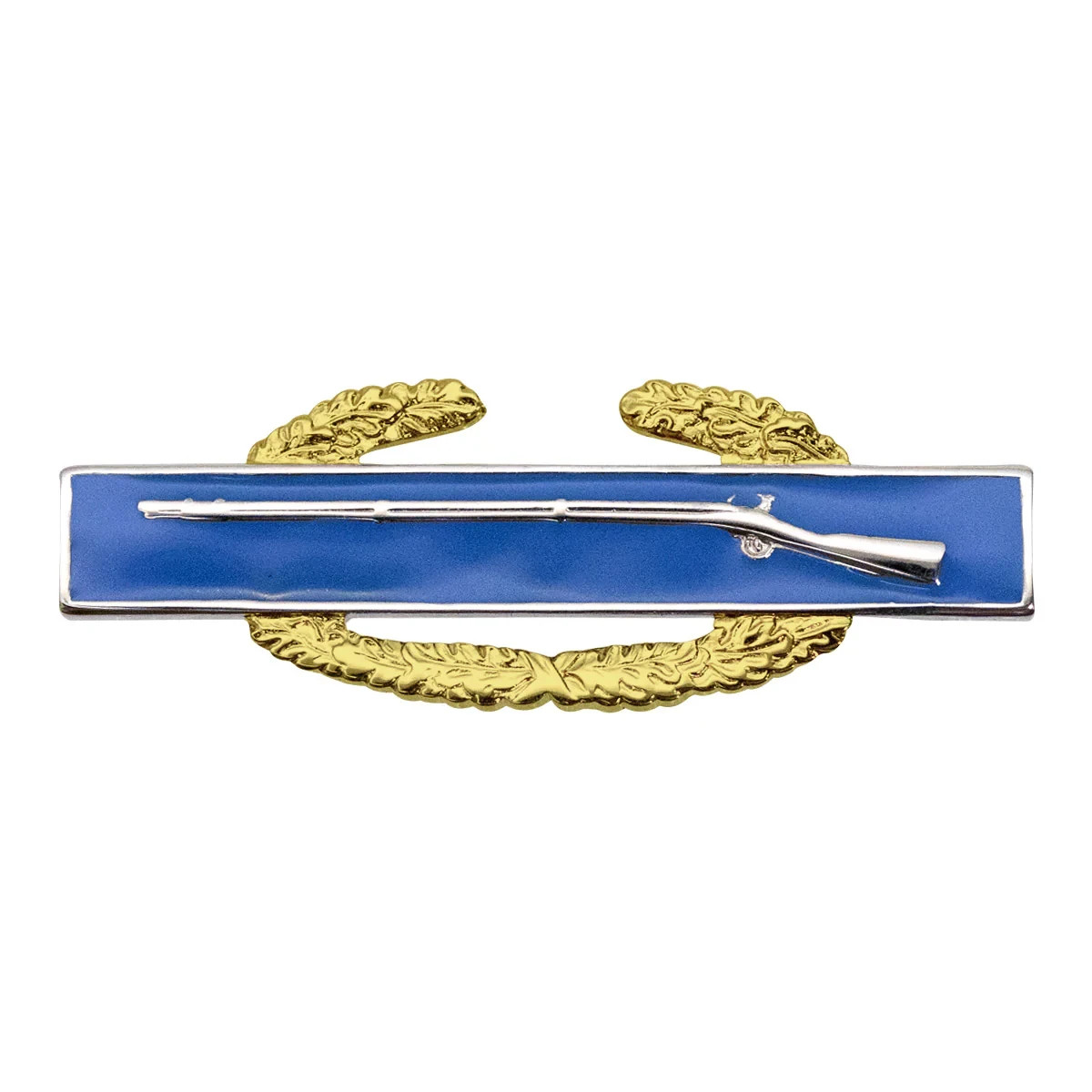 Army Badge Master Combat Infantry First Award full size, mirror finish, Gold