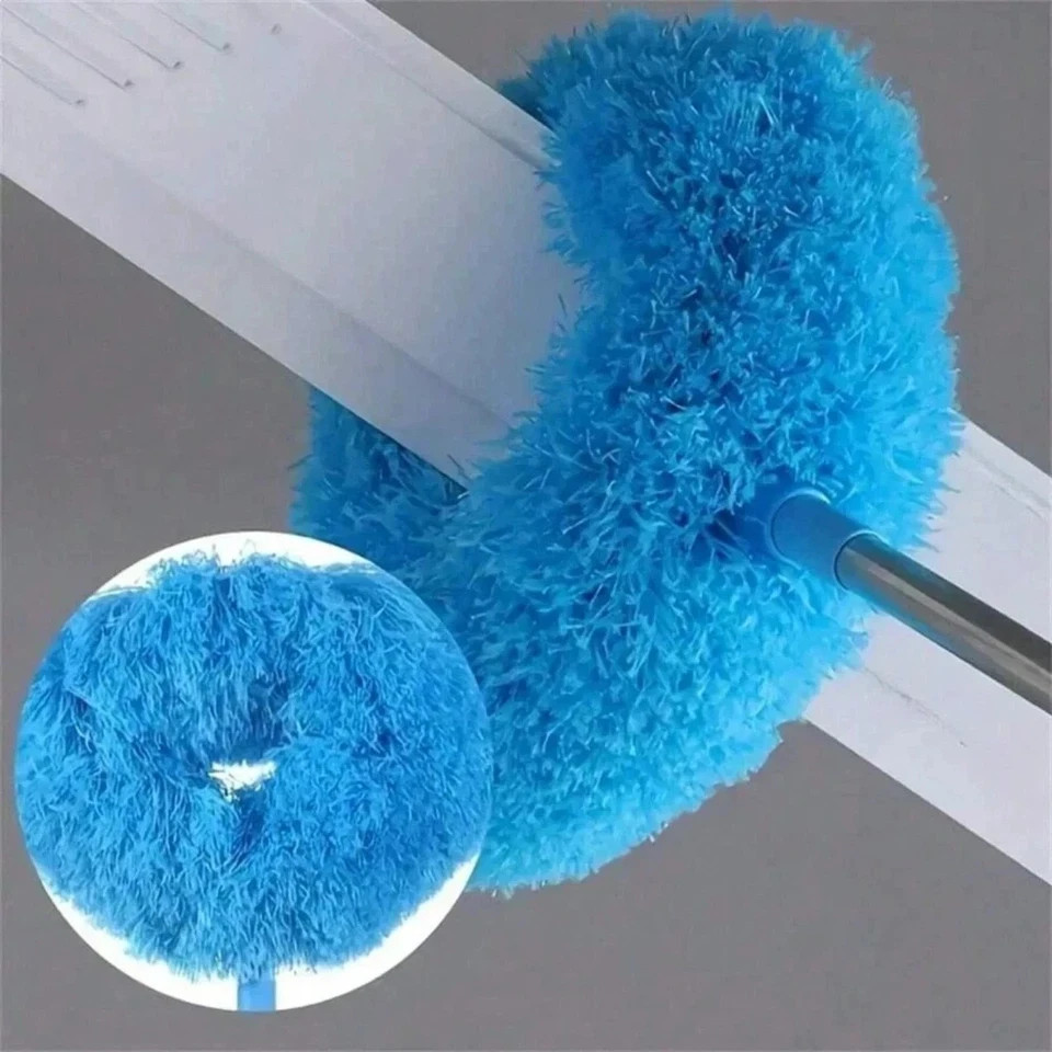 Ceiling Fan Cleaner Duster Reusable Microfiber Long Handle Washable Cleaner