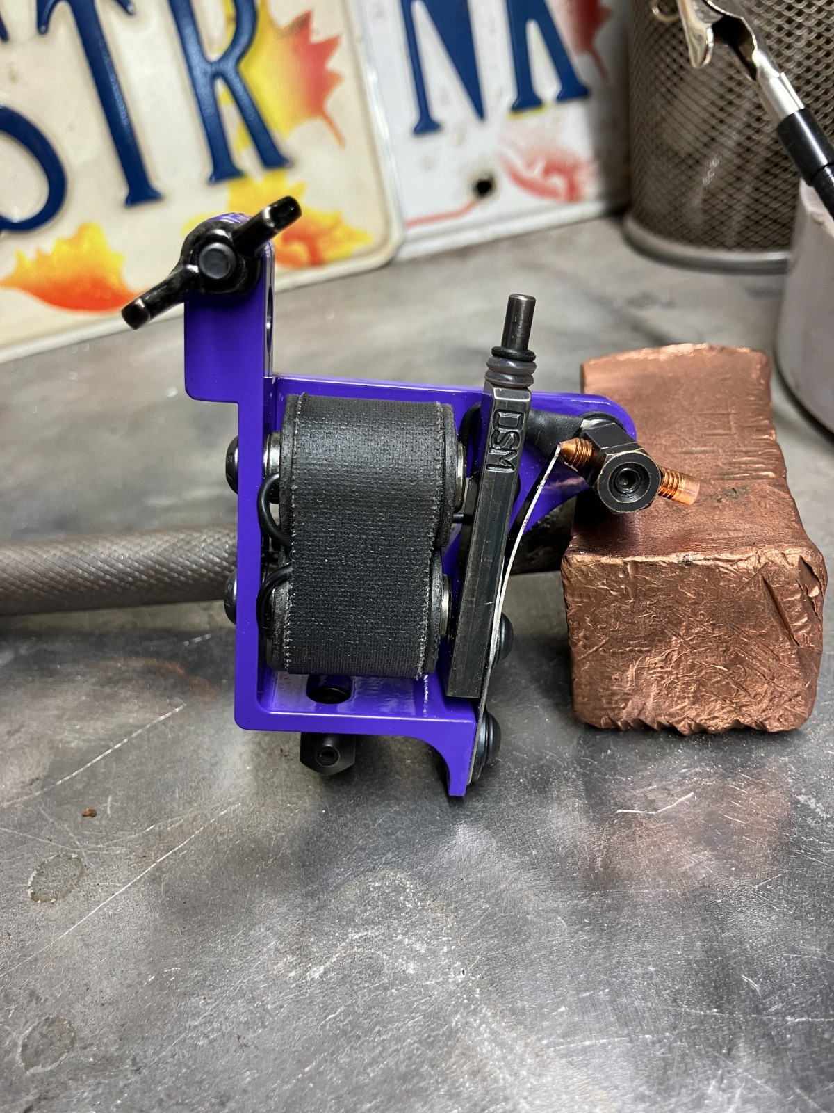 Dan Self Made Tattoo Machine, J Frame, Power Liner
