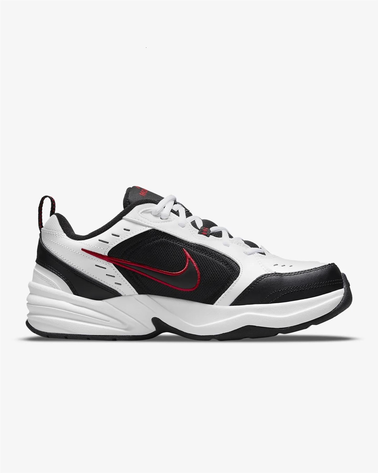Nike Air Monarch IV 4 (4E) WIDE Black Red White 416355-101 Men's