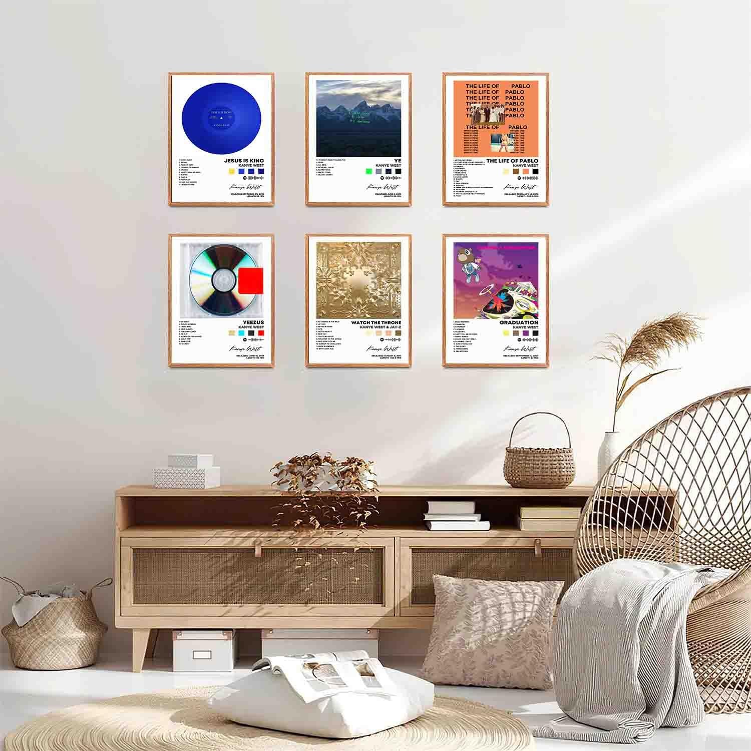 Kanye Poster West Album Cover Signed Limited Print 8x10 inch,