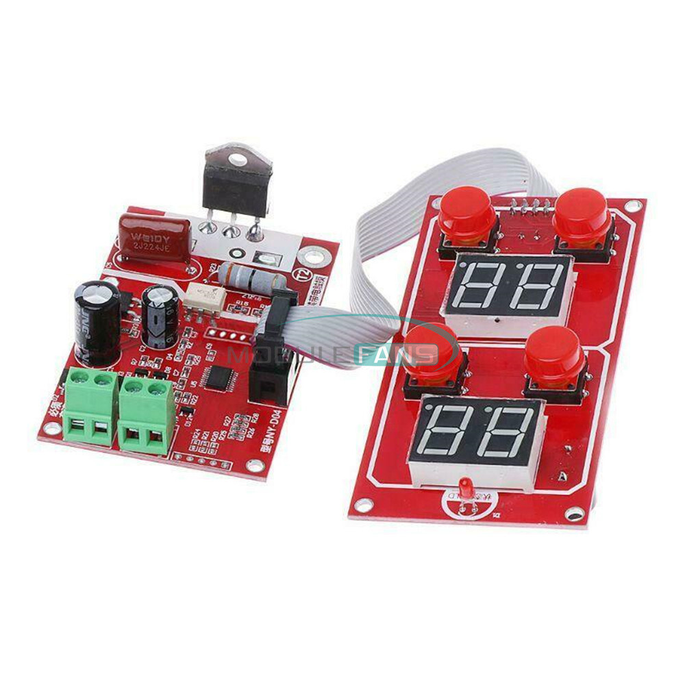 40A/100A NY-D04 Digital Display Spot Welding Machine Time Controller Panel Board