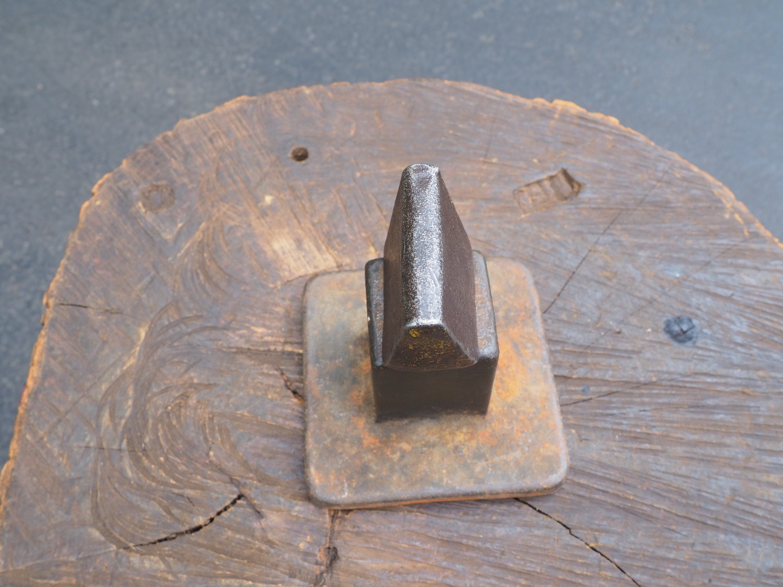 CLEAN 1/2" BOTTOM FULLER 1" HARDY BLACKSMITH ANVIL FORGE BLADESMITH CREASING OLD