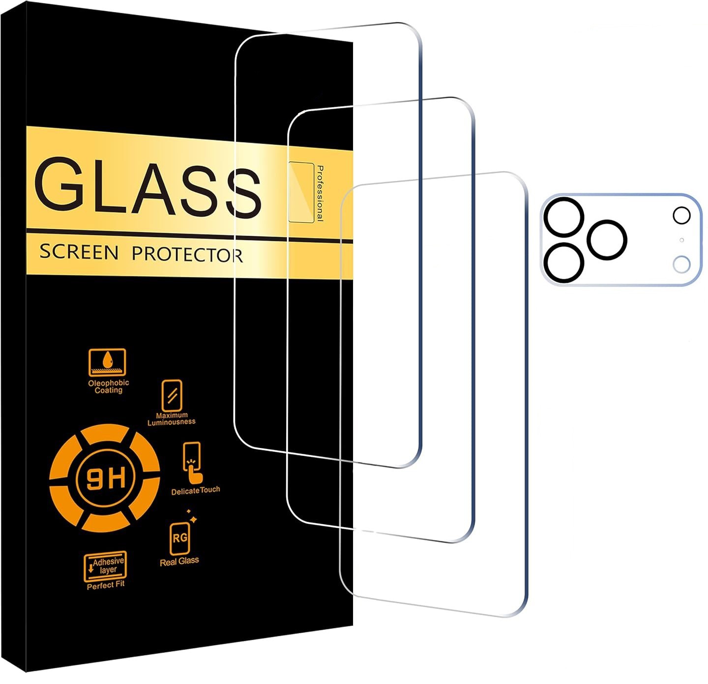 For iPhone 17 Pro Max 17 Air Tempered Glass Screen Camera Lens Protector