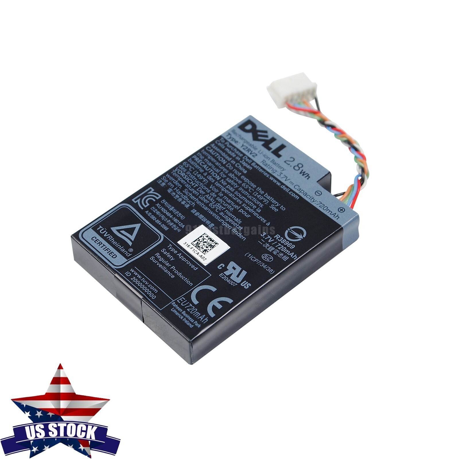 Battery Pack For DELL PERC H740P / H840 / H750 Controller without bracket 0NWJ48