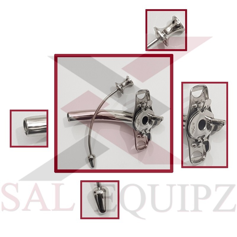 OR Grade Tracheostomy Jackson Tube Tracheal Cannula 4mm to 13mm Stainless Steel