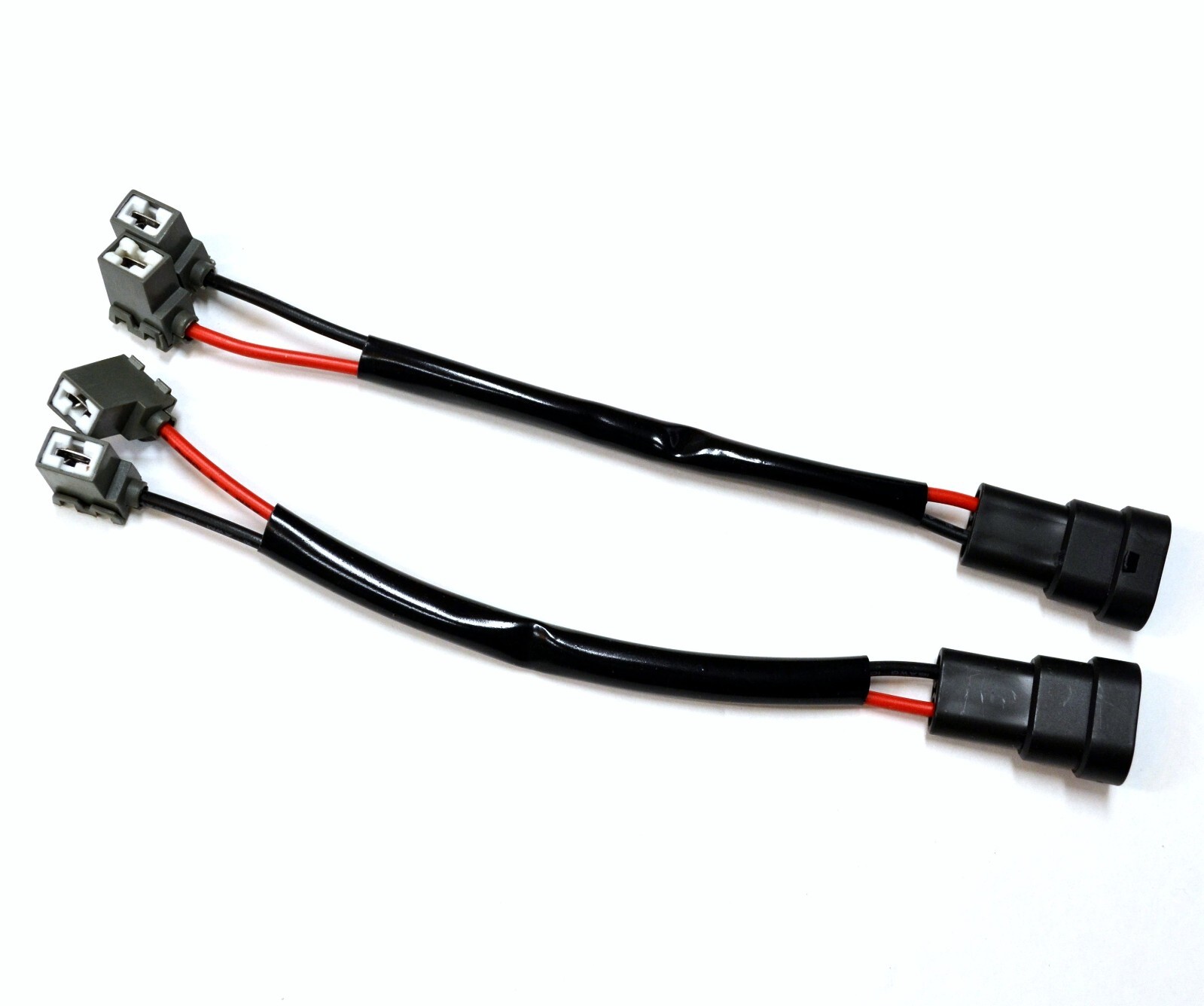 Conversion Wire 9006 HB4 to H1 Two Harness Head Light Low Beam Connector Socket