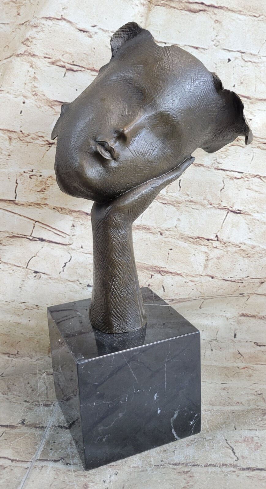 Bronze Sculpture Modern Abstract Women Classic Artwork Figurine Figure Dali Sale