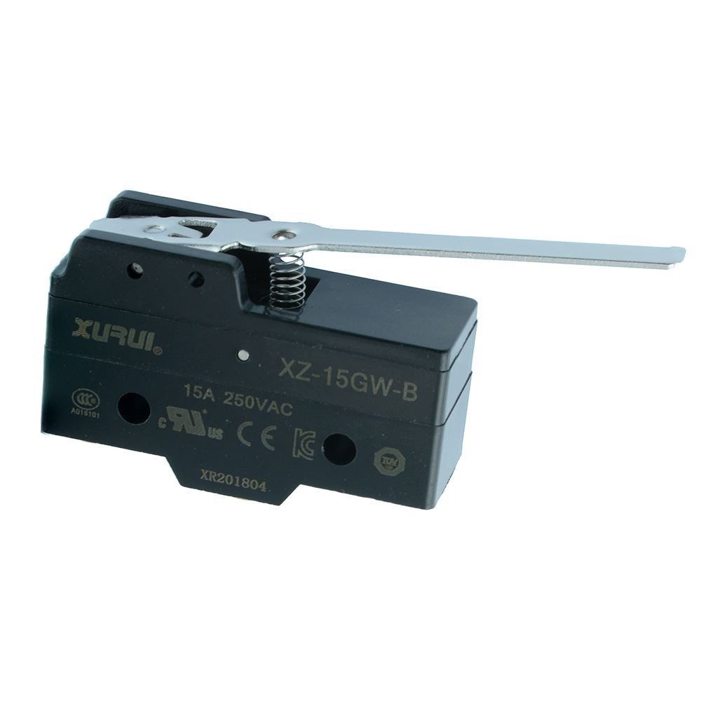 Medium Lever Z Series Microswitch SPDT 15A 250VAC