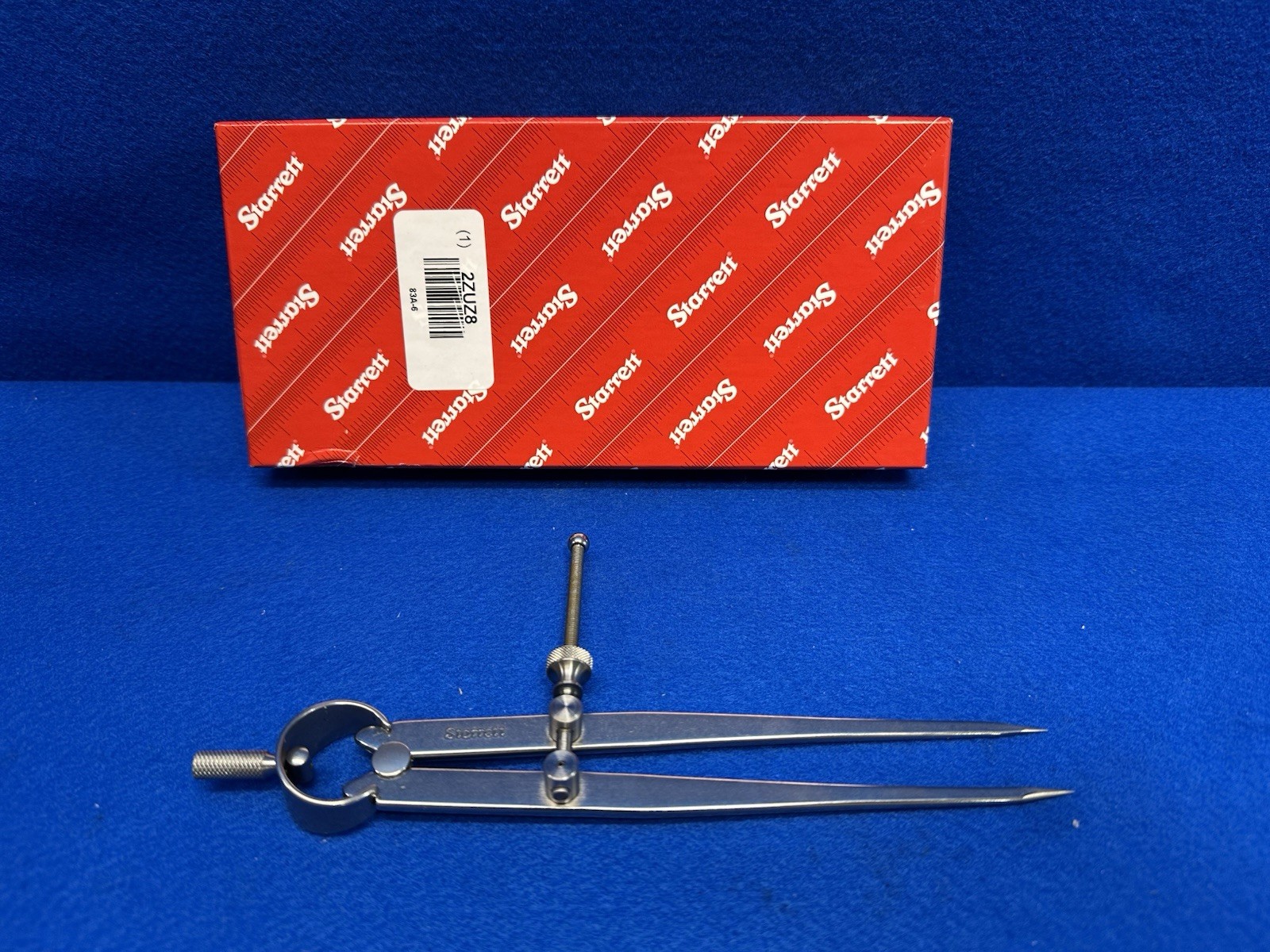 STARRETT 83A-6 Spring Divider,6 In,Flat,Solid 2ZUZ8