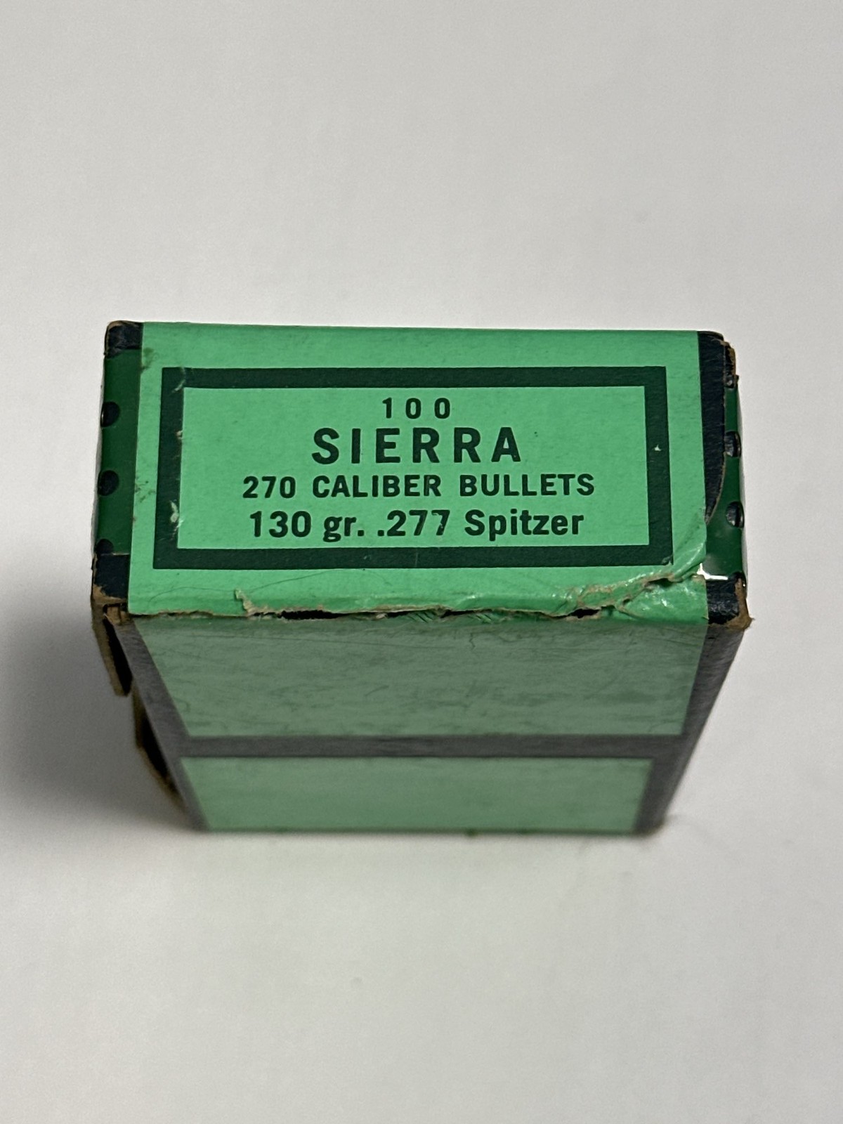 270 Caliber Bullets 130 Gr .277 Spitzer Empty Box