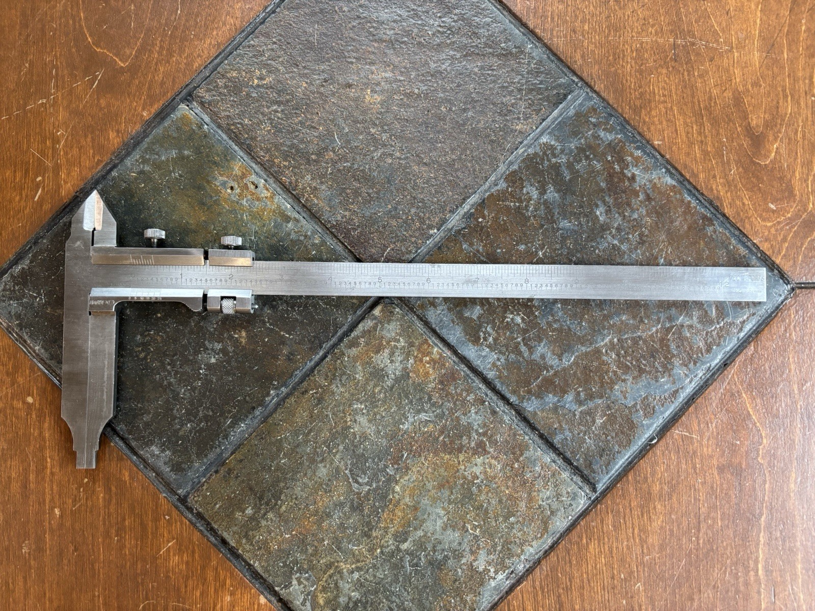 TEC 12” VERNIER CALIPER Precision Caliper with Fine Adjustment 1/1000 Germany
