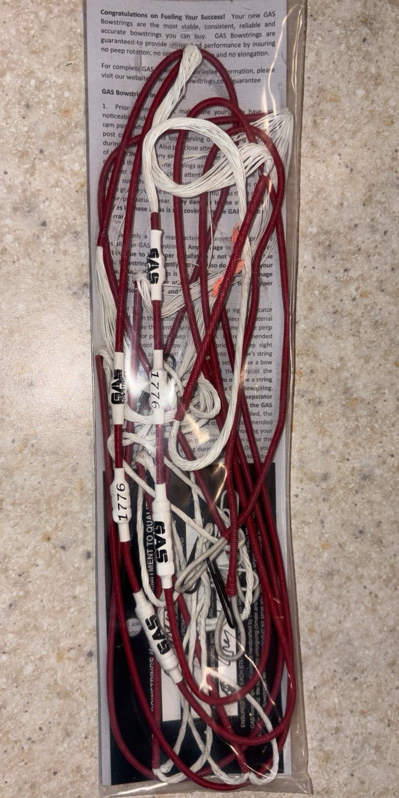 Mathew’s ARC 34 1776 GAS Bow Strings Full Set Custom Order