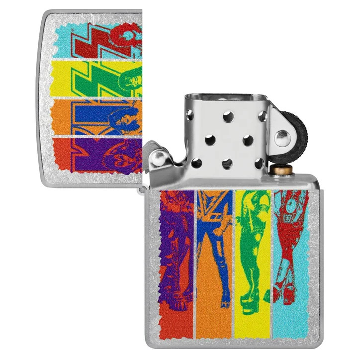 Zippo KISS Street Chrome Color Image 47244