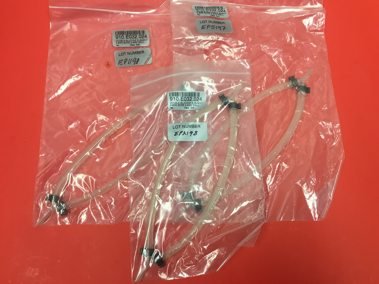 Watson-Marlow - 910.E032.024 - Double Silicone Element - LOT OF (3) - NEW