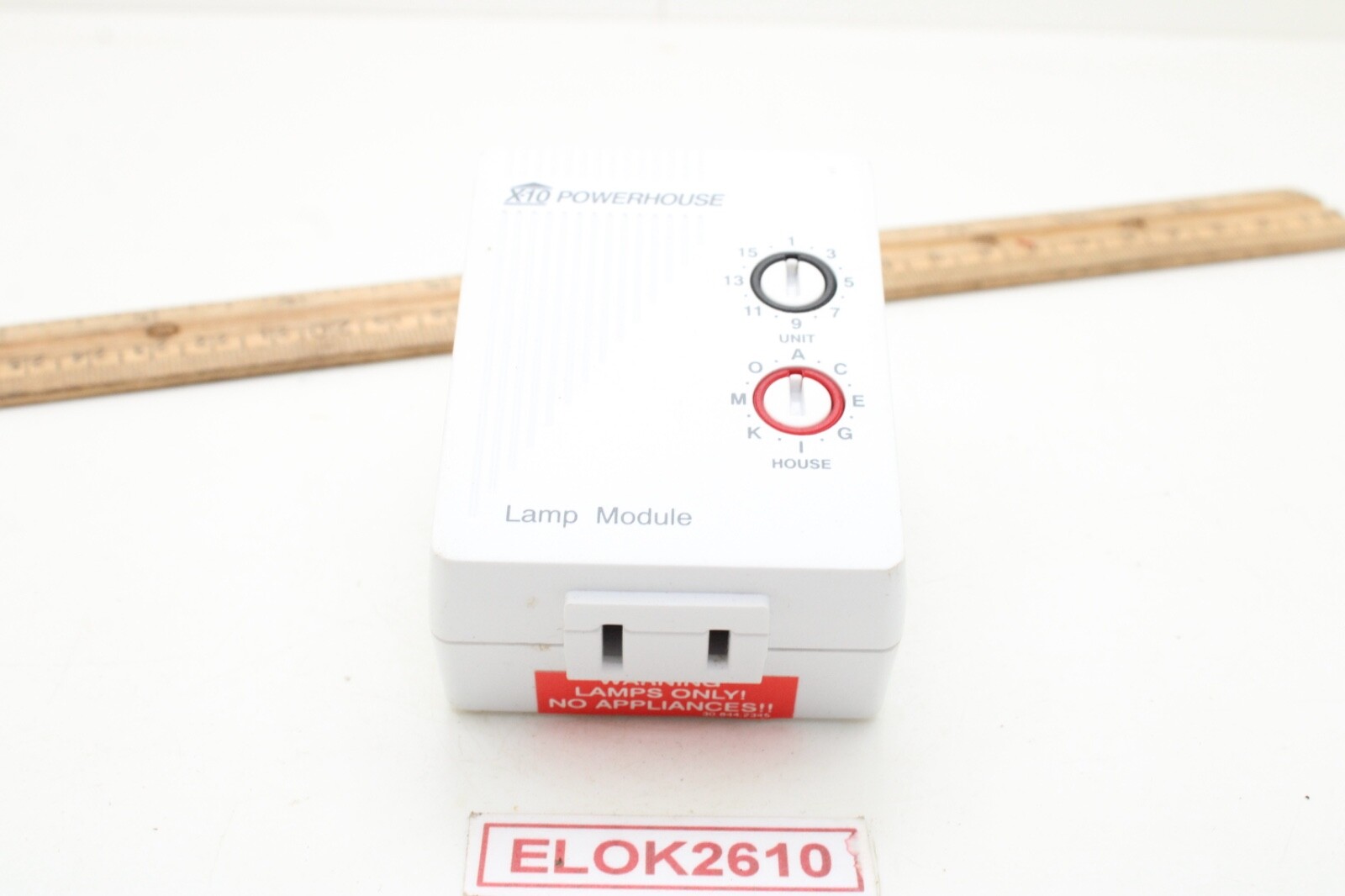 X-10 Powerhouse LM465 Home Minder Lamp Minder Tested