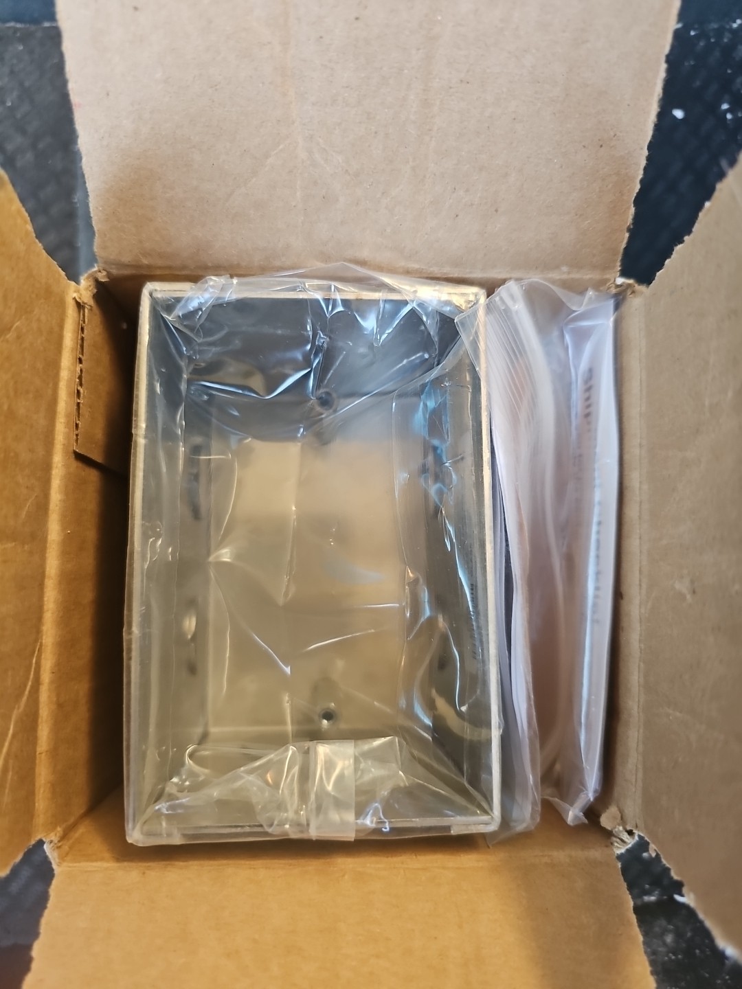 Crestron TSW-550-BBI Wall Mount BackBox For TSW-550, TSW-552 (C1C-0027)