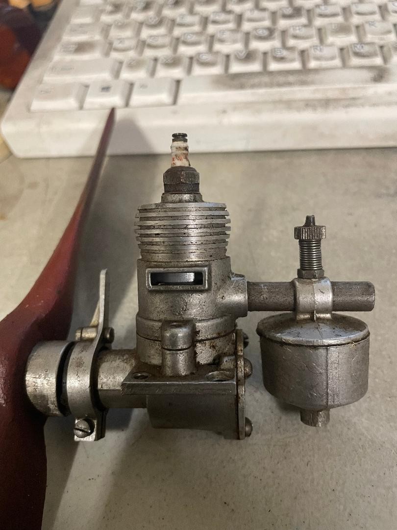 VINTAGE WEN MAC ? AIRPLANE ENGINE Motor Good Compression RARE