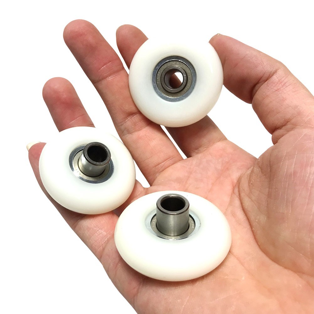 Robust Rowing Machine Seat Wheels Complete Set of 4 for Enhanced Performance