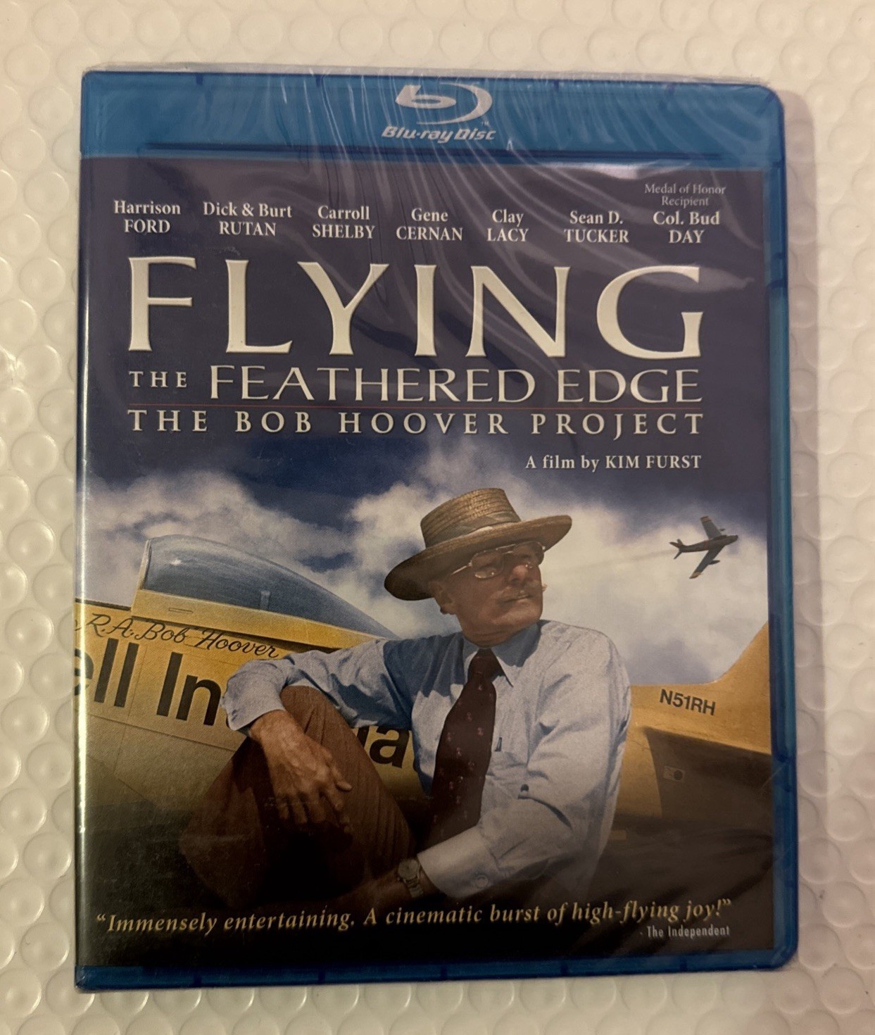 Flying the Feathered Edge: The Bob Hoover Project Blu-ray Disk (Ole Yeller)