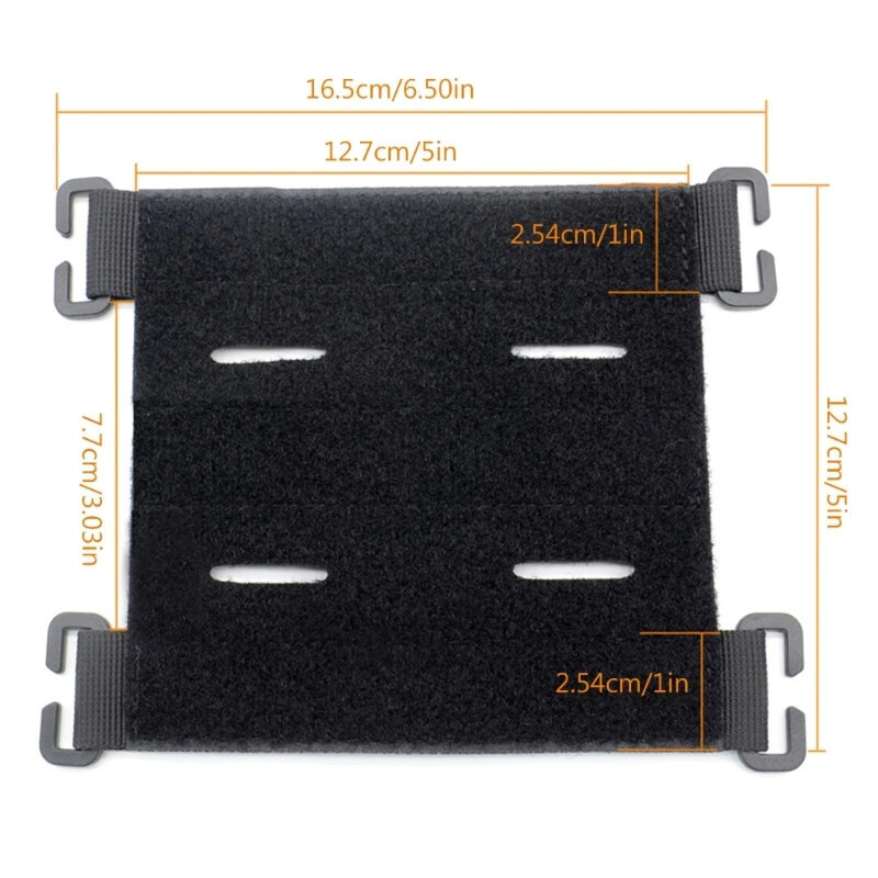 Tactical Molle Patch Panel for Nylon Backpack Vest