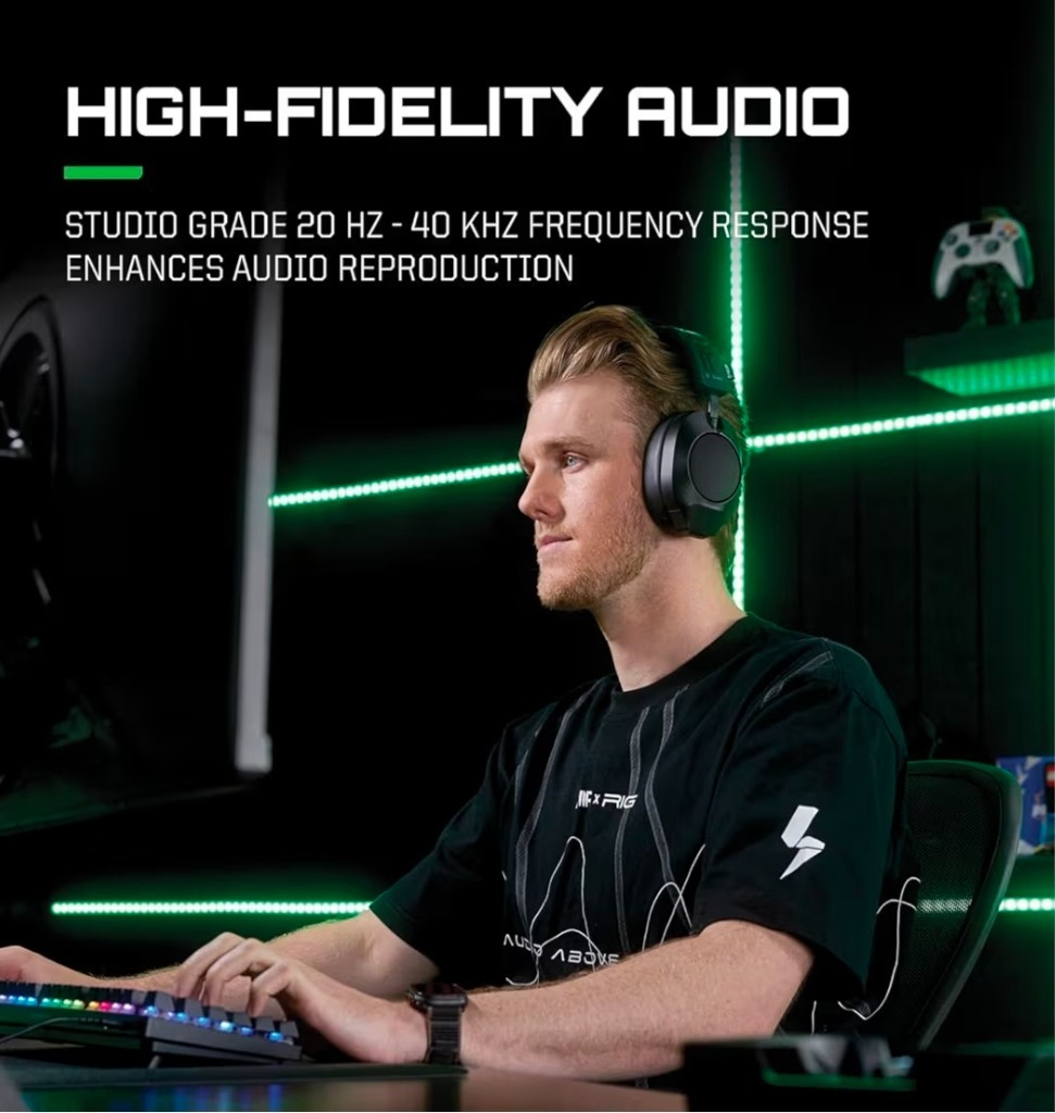 RIG R8 PRO HX Wireless Gaming Headset - Black Xbox