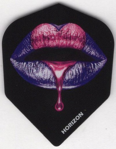 SWEET KISS Standard Dart Flights: 3 per set
