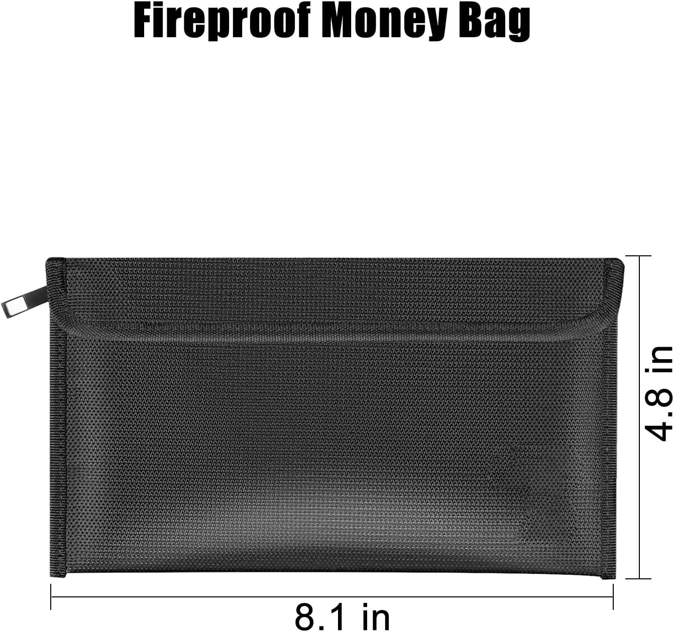 Fireproof Money Bag, Small Fireproof Document Bags, Waterproof and Fireproof ...