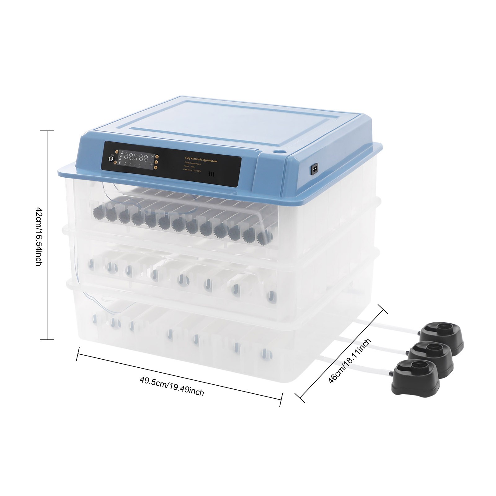 Automatic Egg Incubator for Hatching Eggs: Egg Incubator with Automatic Egg Turn