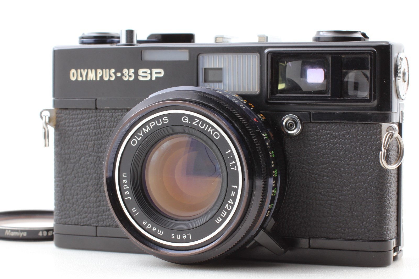 Meter Works 【NEAR MINT+++】 Olympus 35SP Black 35mm Rangefinder Camera From JAPAN