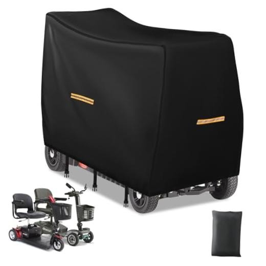 Mobility Scooter Storage Cover,Upgraded 420D Oxford Fabric Electric L (No Ears)