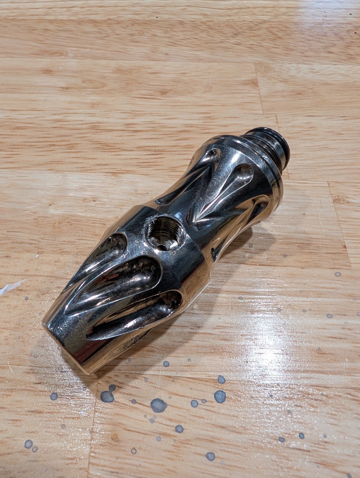 WGP Inline Regulator Black Magic Nickel