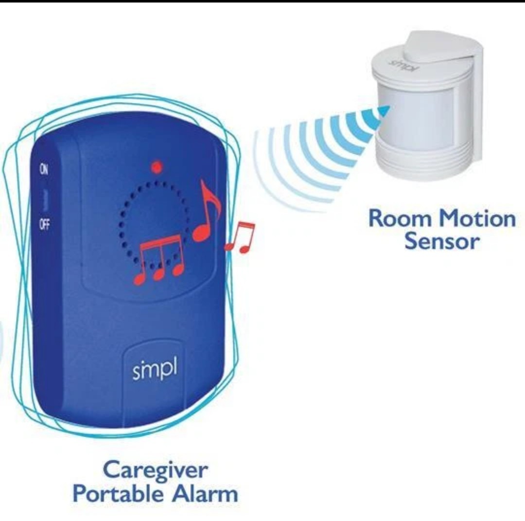 SMPL Wander Alert Add-On Motion Sensor New