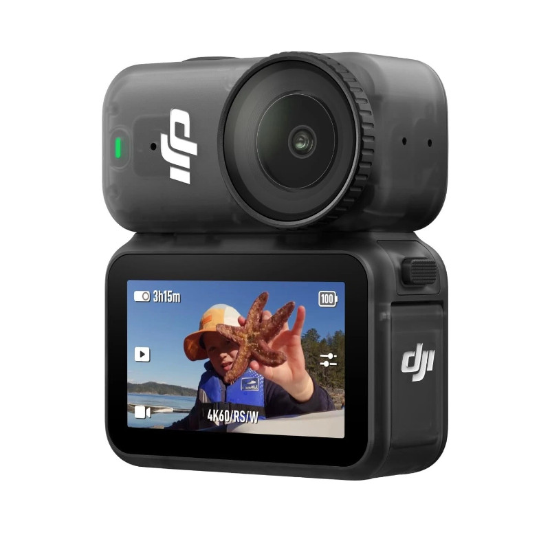 DJI Osmo Nano Standard Combo 64GB-Action Camera Vlogging-4K/60fps,1/1.3″ Sensor